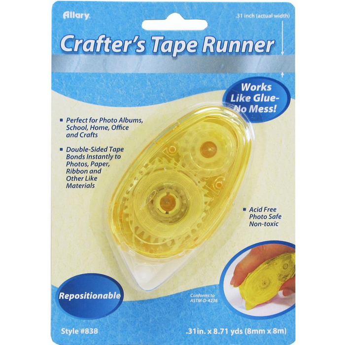 Scrapbook Tape Runner  Repositionable — Brutus Monroe